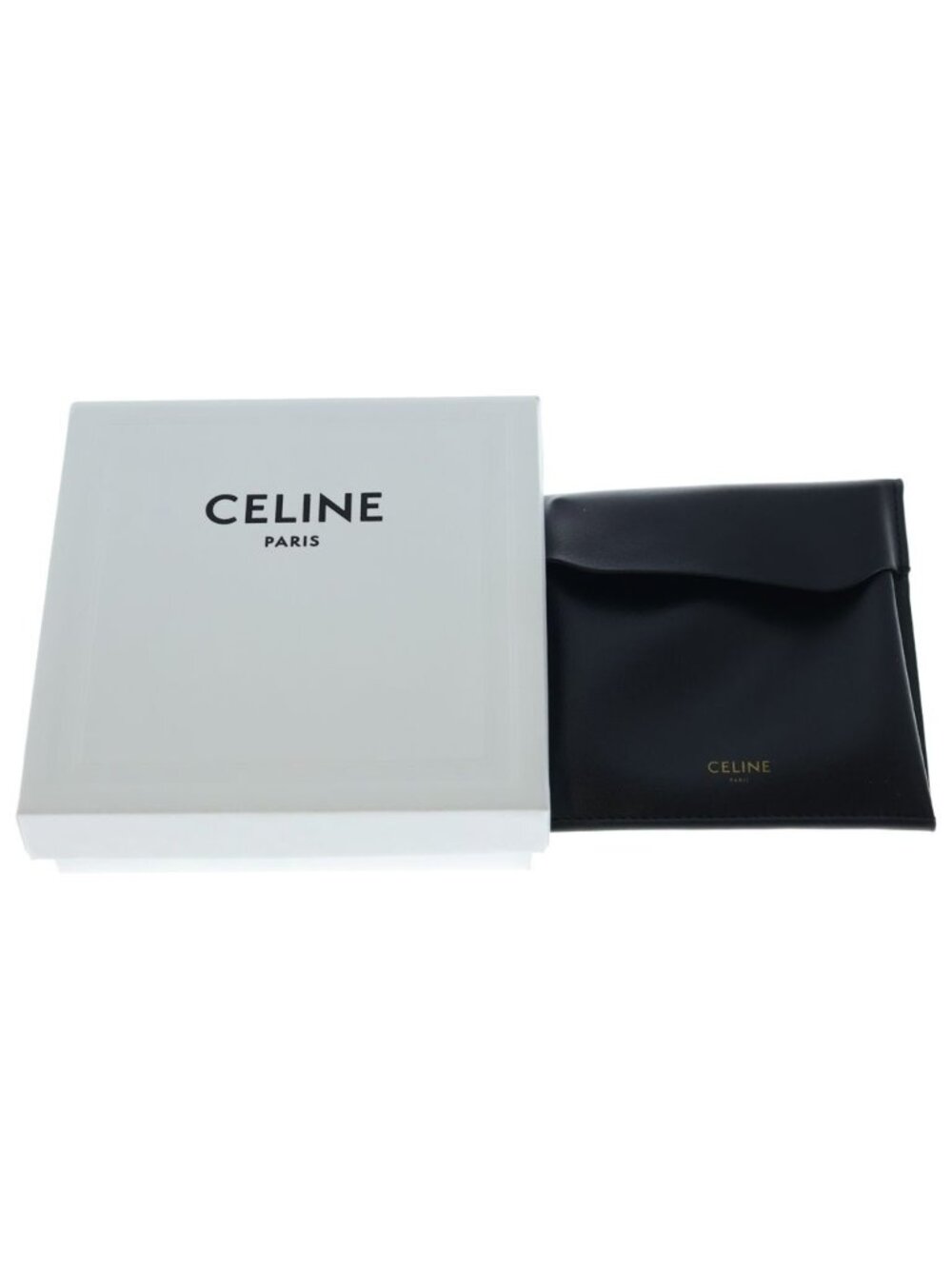 Celine Triomphe Log Gold Ring - Picture 7 of 7